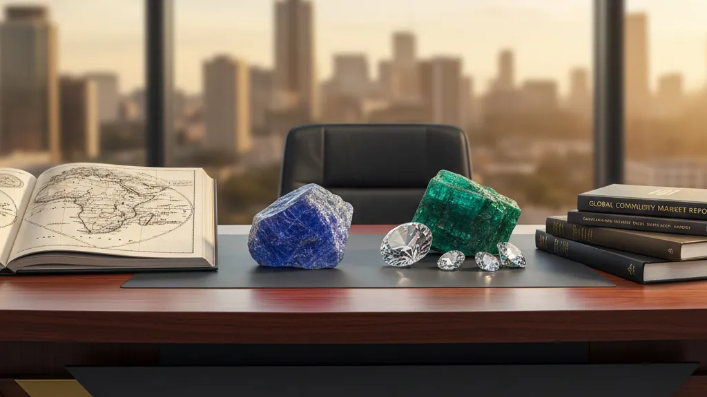 Insured CIF air freight logistics for Gemstones dispatched to Kibanseke Premiere Congo